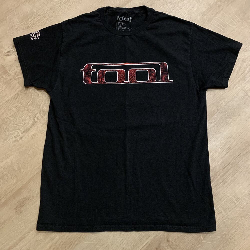Tool Los Angeles 10,000 Days Tour 2022 T-Shirt Men's Medium M Black Band Tee